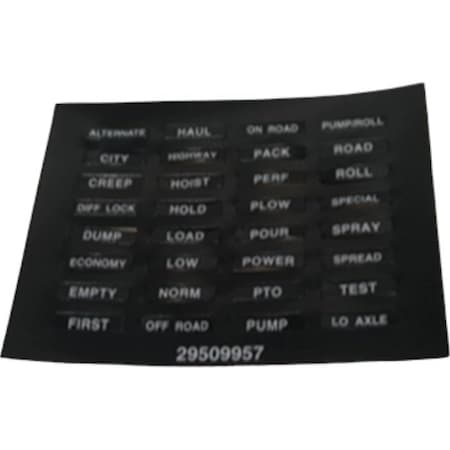 John Deere LABEL, JOHN DEERE OEM AT256810 AT256810