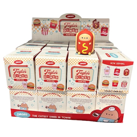 Smoko Tayto Diner Blind Box Figure Multicolored 42097