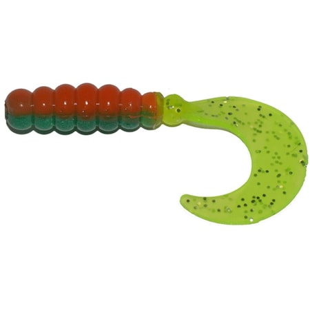 Big Bite Baits 2 in. Fat Grub, Wally World, 10PK FG224