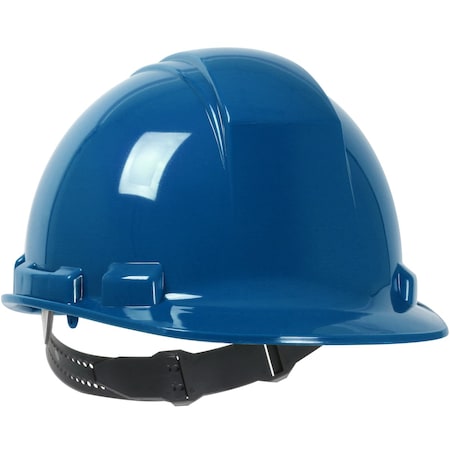 Dynamic Cap Style Hard Hat with HDPE Shell, 4-Point Textile Suspension and Pin-Lock Adjustment 280-HP241-17