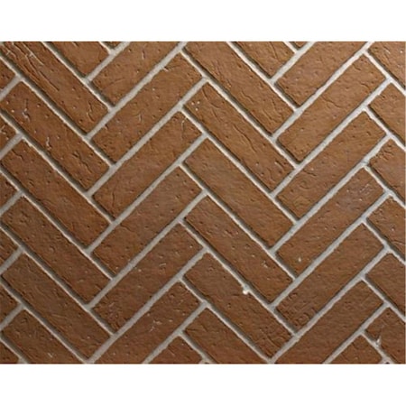 Empire Herringbone Brick Panel Ceramic Liner for Fireplace VBP36T2H