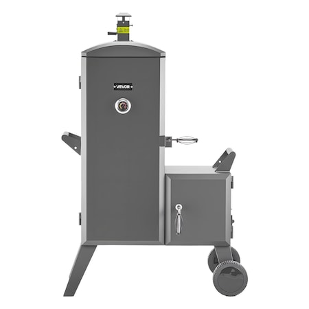 Vevor Charcoal Offset Smoker Heavy-Duty BBQ Smoker with Side Firebox & 6 Grates KY9072