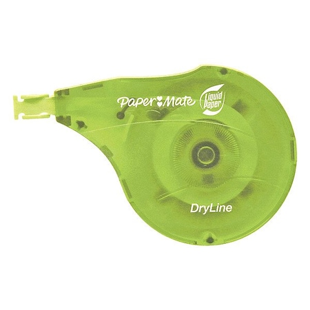 Liquid Paper Correction Tape, 1/5W, White, PK2 6137206