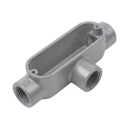 Abb 1-1/4 INCH RIGID T CONDUIT BODY, 2PK AT-4