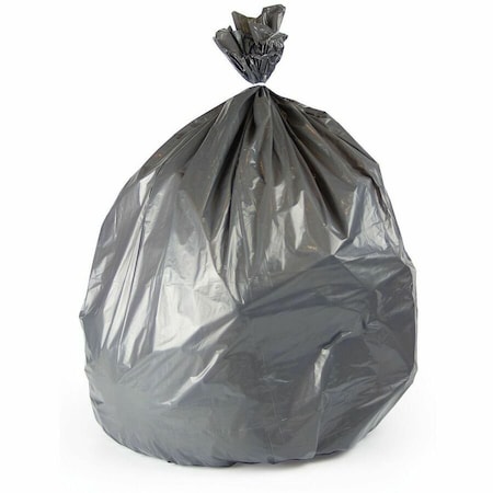 Heritage Bag LINER, LDPE, 44x55, 1.6MIL, GRY, 100PK HERH56G