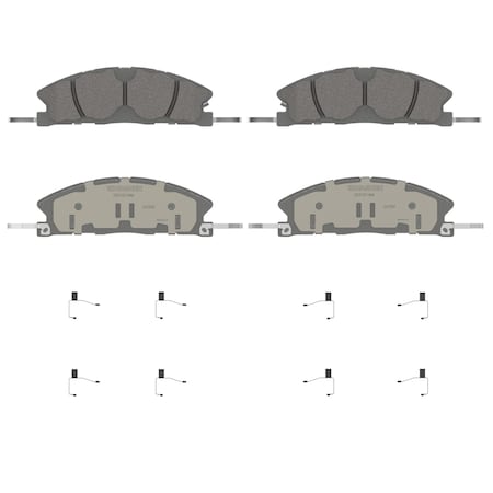 Wagner Brake OEX Front Disc Brake Pad Set Premium Semi - Met,  OEX1611AM