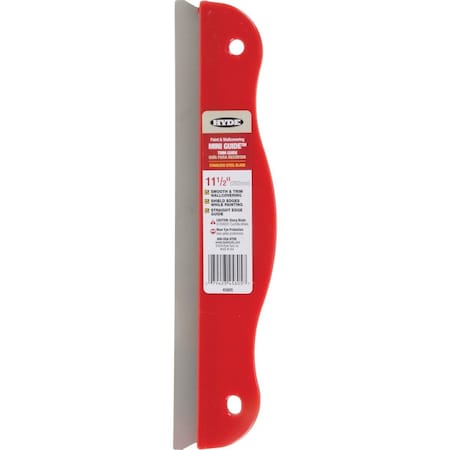Hyde 11-1/2'' Guide Paint Shield & Smoothing Tool 45805