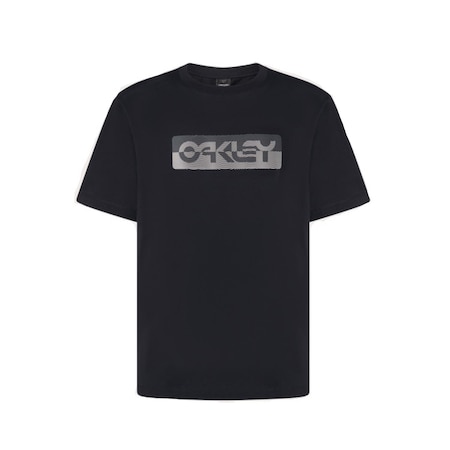 Oakley L Short Sleeve Men's Crew Neck Blackout Duality B1B Tee Shirt FOA406159-02EL