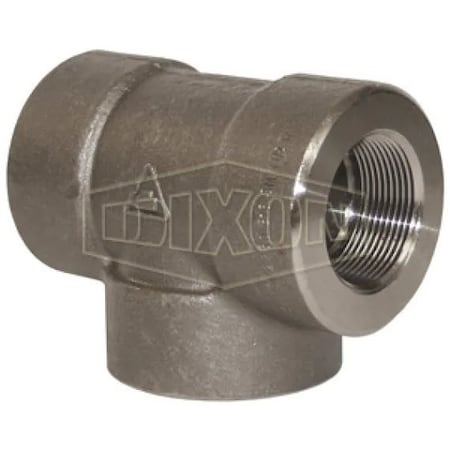 Dixon Threaded Pipe Tee, 1 in, FNPT, 2000 lb, Forged Steel FT100FS