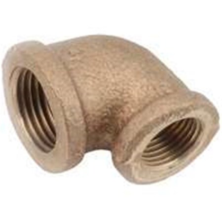 Anderson Metals 7381051208 .75 x .5 In. Brass Reduce Elbow 1307099