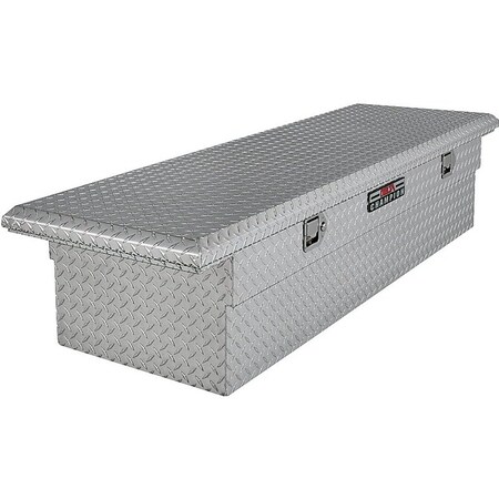 Delta Crossover Truck Box, 88 cuft, 4 Compartment, 61 in L, 21 in W, 1458 in H, Aluminum 1-31000/352000