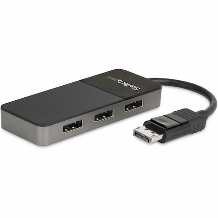 Startech.Com 3-PORT DISPLAYPORT MULTI-MONITOR ADAPTER DRIVES 2X 4K 30HZ + 1X 4K 60HZ DP DISPL MST14DP123DP