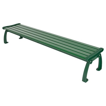 Ultrasite Outdoor Bench, 96 in L, Green PB 8GREGFHERBAC