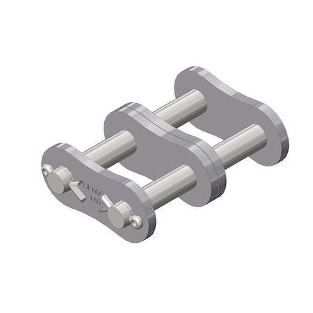 Senqcia Hi-Max Double Strand Cotter Pin Connecting Link, 160-2 chain, 2 P, 0.563 Dia Pin 160-2HMCL