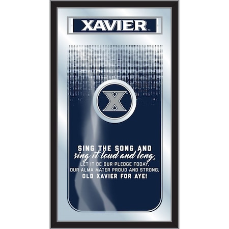 Holland Bar Stool Co Xavier 26" x 15" Fight Song Mirror MFghtXavier