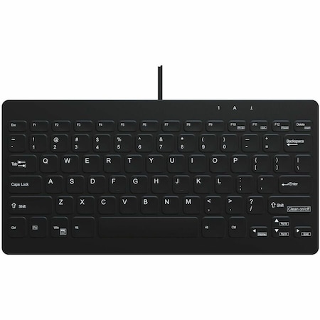 Tg3 Electronics Keyboard, Black, 0.59" H KBA-CK78-BNUN-US