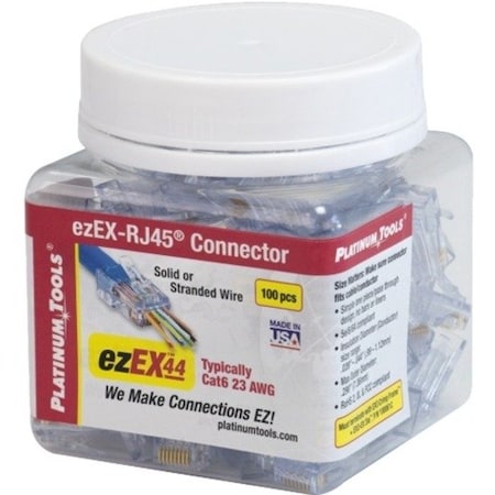 Platinum Tools EZEX44 CONNECTOR. 100/JAR 202044J