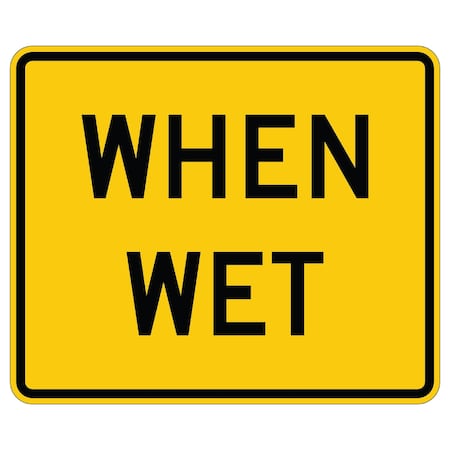 Sign Solutions Usa Traffic Sign, 24 in Width, Aluminum Sign, Horizontal Rectangle DUS10DYE2418W8-5p