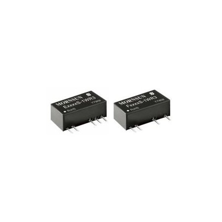 Mornsun 1W isolated DC/DC converter, Fixed input voltage and unregulated dual/single output E0505S-1WR3