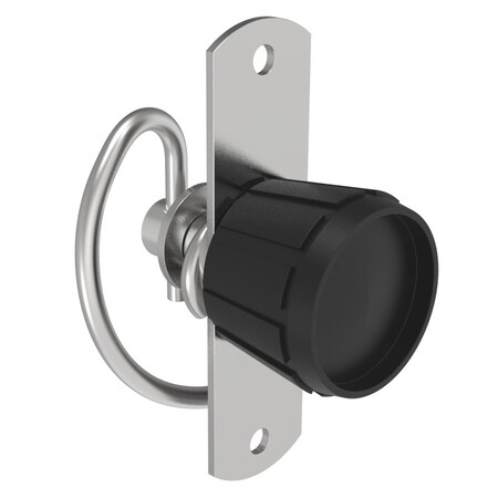 Southco Compression Latch, Self-Adjusting, Knob Style, Rivet / Screw thru hole Installation 57-10-403-10