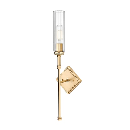 Z-Lite Esme Modern Gold 1 Light Wall Sconce 3047-1S-MGLD
