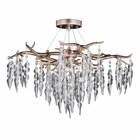 Vaxcel Rainier 4 Light Semi-Flush Mount C0222