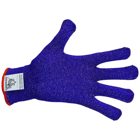 Workhorse Color-Coded Cut-Resistant Hand Protection Gloves, FDA-Compliant, A8, 13 Gauge WH A513-PRPL-XL