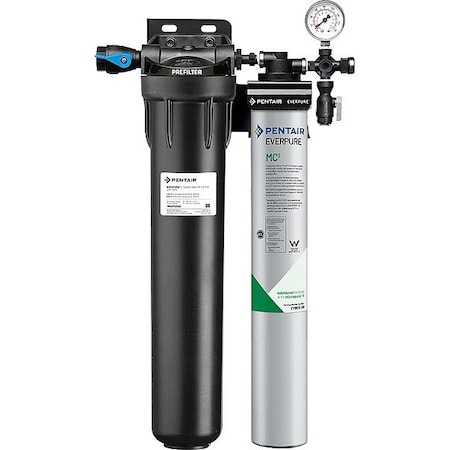 Pentair Everpure Water Filtration System, 3/4 in, FNPT EV932801 -75