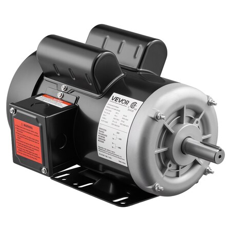 Vevor 5HP Air Compressor Electric Motor 230V 3450RPM CW/CCW Rotation 10.14N.m SYT-5HP-2P-B3