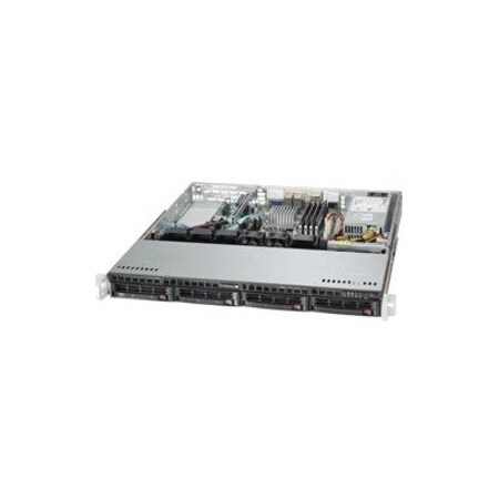 Supermicro SY-518AMH4 SuperServer Intel Atom C2550 200W 1U RackmountServer SYS-5018A-MLHN4