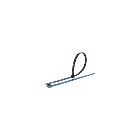 Gb Cable Ties, Heavy-Duty, Black Nylon, 18 In, 10PK 45-518UVBN