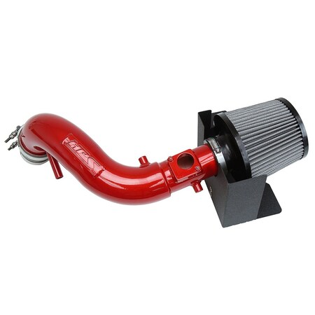 Hps Performance Air Intake Kit with Heat Shield, Red,  827-515R