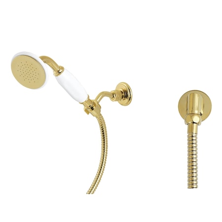 Kingston Brass Hand Shower Kit, Polished Brass KX1062BE