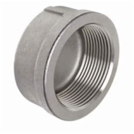 Anderson Metals Anderson Metals  0.125 in. Stainless Steel Pipe Fitting Cap 62470B