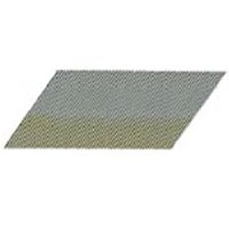 Pro-Fit Collated Finishing Nail, 1-1/2 in L, 15 ga, Electro Galvanized 603094