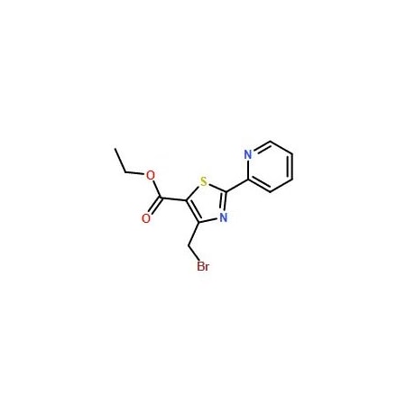 Ak Scientific Ethyl 2-(2-pyridyl)-4-(bromomethyl)-thiazole-5-carboxylate (1g), CAS 1138444-37-7 9144AC-1g