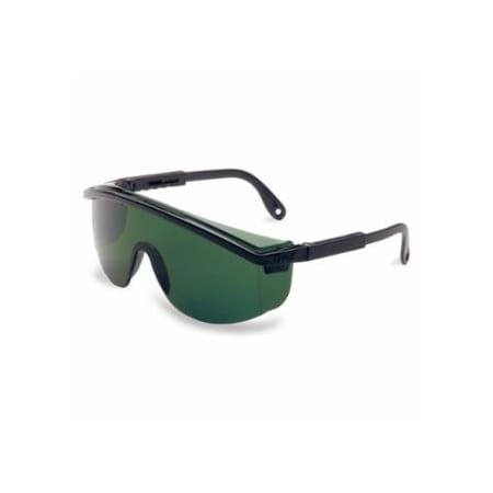 Uvex Astrospec 3000 Eyewear, IR 3.0 Lens, Polycarbonate, Ultra-dura, Black Frame 763-S1111
