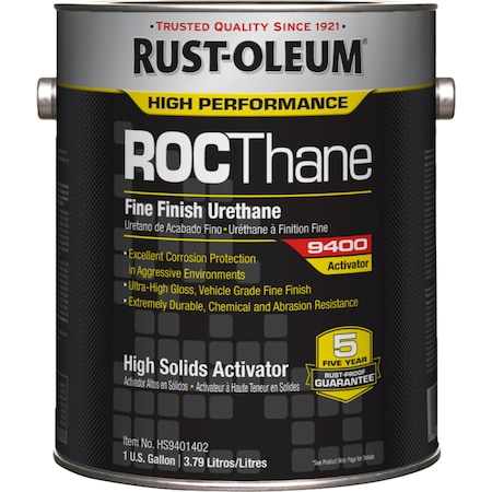Rust-Oleum 9400 Polyurethane Activator, 420 VOC, 1G HS9401402