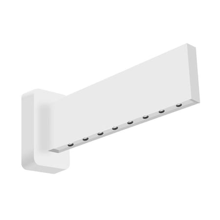 Westgate 12in SLIM LINEAR WALL LIGHT UP-DOWN 7W 5CCT 120V TRIAC WHITE, 27K/30K/35K/40K/50K SCSL-WM-UD-AP-12-MCT
