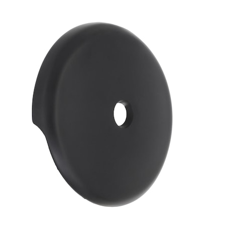 Danco 3 in. Matte Black Round Plastic Overflow Plate 12356