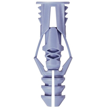 Cobra Anchors Wall Anchor, Polyethylene, 46 lb, 125/PK, 125PK 172T