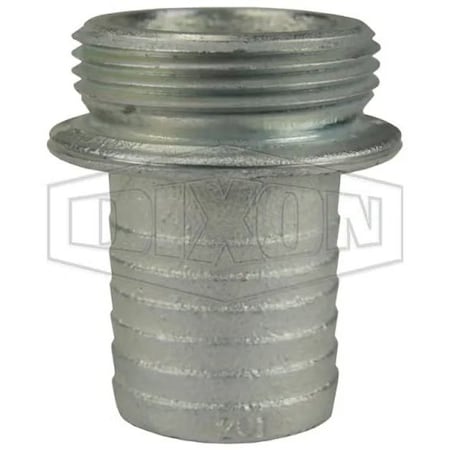 Dixon King Short Shank Suction Coupling, 2-1/2 in Nominal, Male NST NH End Style, Domestic S301