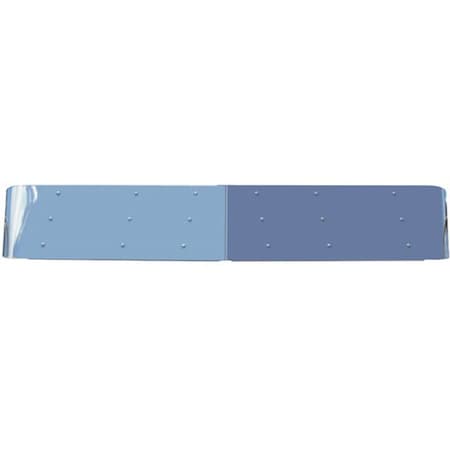 Replacement For Peterbilt 384 Year 2016 14In Galvanized Steel Drop Visor