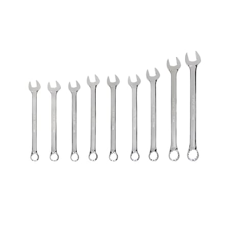 Tekton Combination Wrench Set, 9-Piece, 33-50 mm, Common Sizes WCB90211