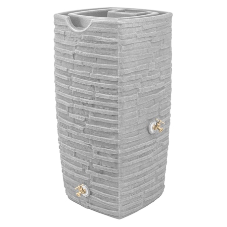 Good Ideas Impressions Riverwalk 50 Gallon Rain Saver - Light Granite IM-RWLK50-LIG