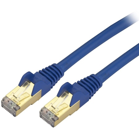 Startech.Com 6 in CAT6a Ethernet Cable - STP Blue C6ASPAT6INBL