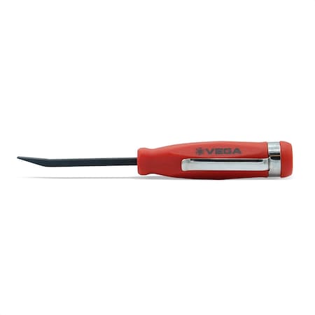 Vega Mini Magnetic Pry Bar 20 Degree Blade, Red MPB1820-R