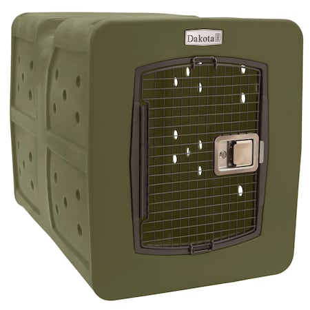 Dakota 283 G3 Framed Door Kennel - X-Large - Olive D2-G3XLG-FRM-OLI