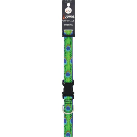 Lupine 1'' Woven Pattern Tail Feather 16'' to 28'' Adjustable Collar 32653