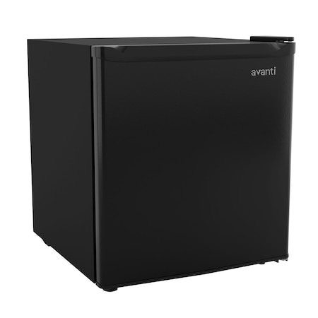 Avanti 1.6 Cu. Ft. Compact Refrigerator, Mini-Fridge, Black AVRM16F1B